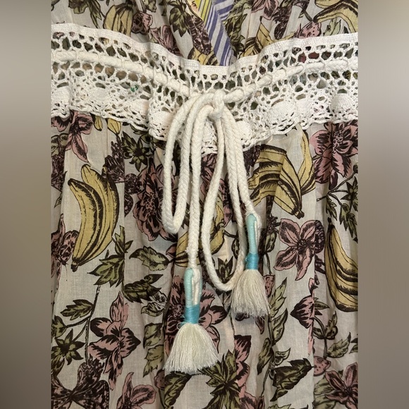 FREE PEOPLE Watching Waves Romper - Size Small - Picture 4 of 6